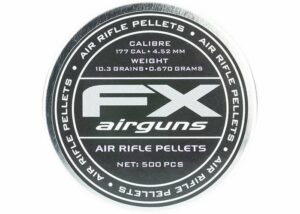 FX Airguns .177 Airrifle pellets JSB Exact Heavy Airgun Pellets .177 - 4.52 _ 10.34 grain 500 pc