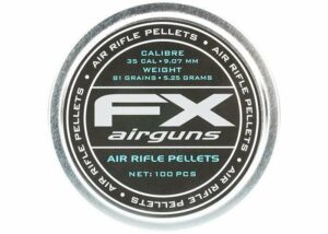 FX Airguns .35 airrifle pellet 81 grain JSB Exact .25 81 grain