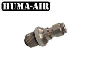 Foster male to G1/8 male adapter with o-ring valve