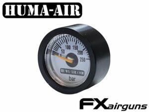 FX Impact black pressure gauge cover 23 mm.