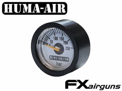 Black tactical pressure gauge cover 23 mm. for FX Impact (fill pressure)