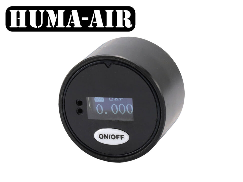 Digital Mini Pressure Gauge 28 mm. Rechargable G1/8 BSP Treads 300 Bar