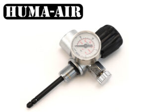 Scuba bottle valve M18x1,5 Din300 with pressure gauge and depressurize screw