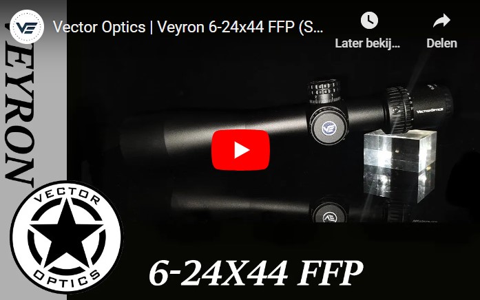 Video Element Optics Titan 5-25×56 FFP Riflescope