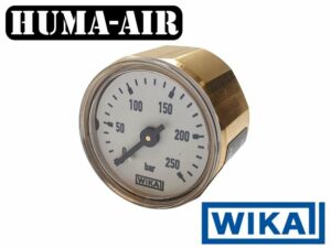 Wika mini pressure gauge + Cover for FX Impact MKII regulator pressure