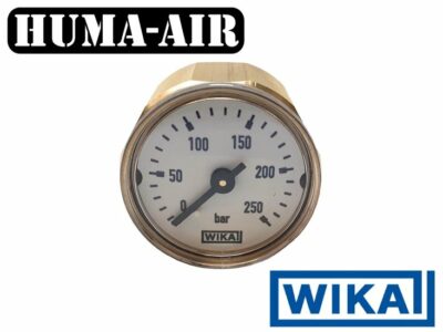Wika 28 mm fill pressure gauge upgrade set for Fx Impact with optional black cover