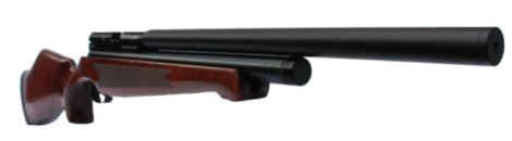 Huma-Air shroud with integrated moderator for Bsa Airrifles