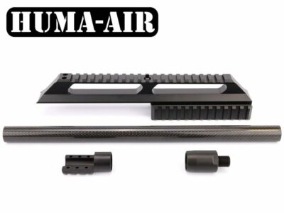 Extended Scope Rail With Barrel Stiffener And Carbon Fibre Tensioner Kit For FX Maverick by Huma-Air