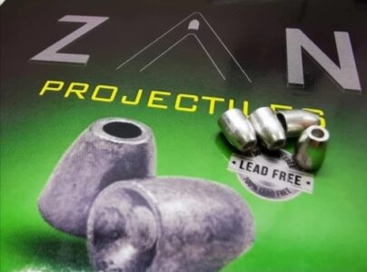 Zan Projectiles .250 (.25) Slugs 22 Grain 100 Pc Lead Free
