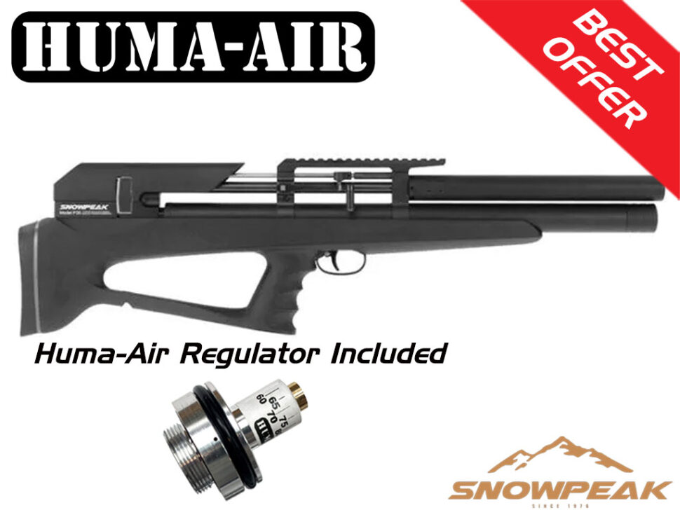 Snowpeak P35 + Huma-Air Regulator