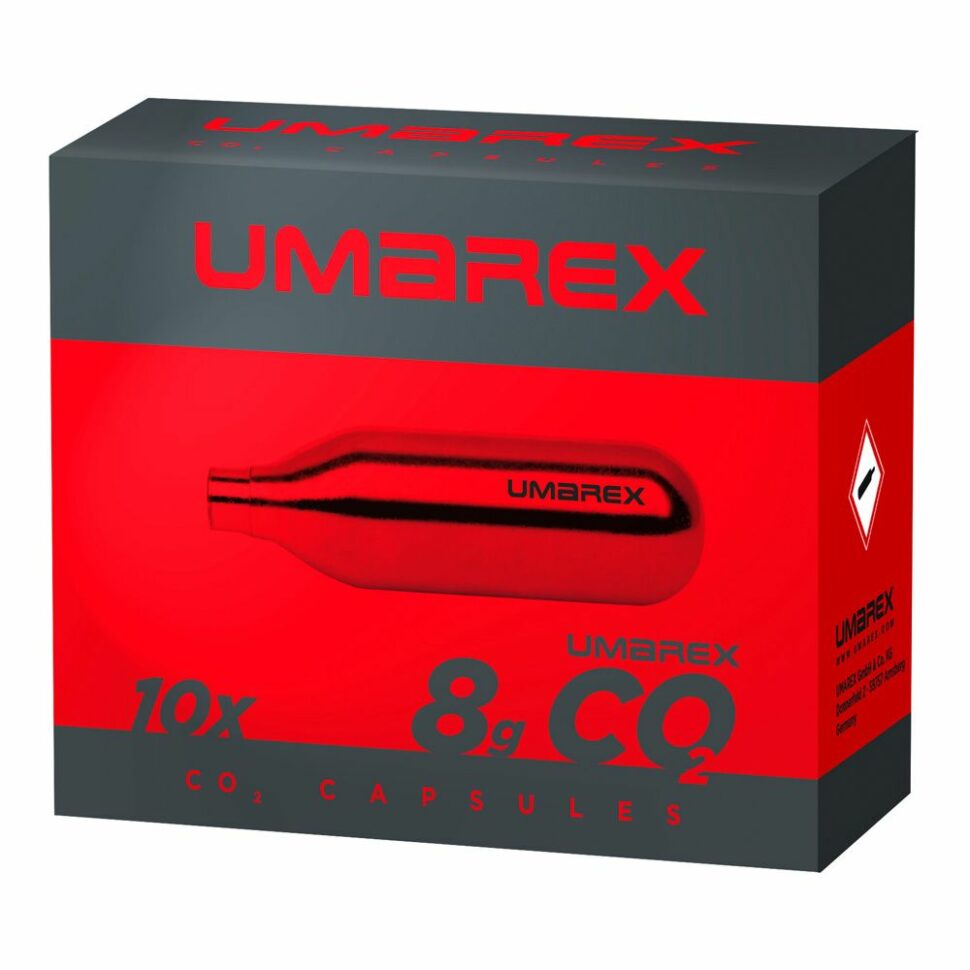 Umarex Co2 Capsule 8 gr. 10 piece.