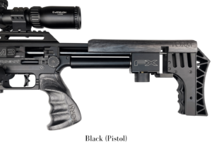 Laminated Pistol Grip Ebony By Form Rifle Stocks