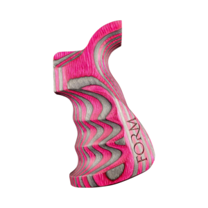 Handgrip Beavertail Pink and Black By Form Rifle Stocks