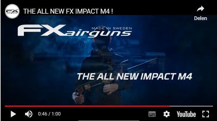 Video FX Impact M4 Standard Airrifle Copper Edition