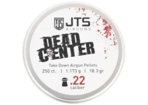 JTS .22 dead center airgun pellets 18.3 Gr 250 pc