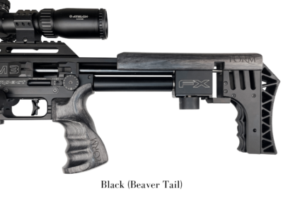 Laminated Handgrip Beavertail Ebony By Form Rifle Stocks