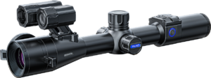Pard Night Stalker 4K-50-LRF-IR850 Range Finder, Ballistic Calculator, Day and Night Rifle Scope
