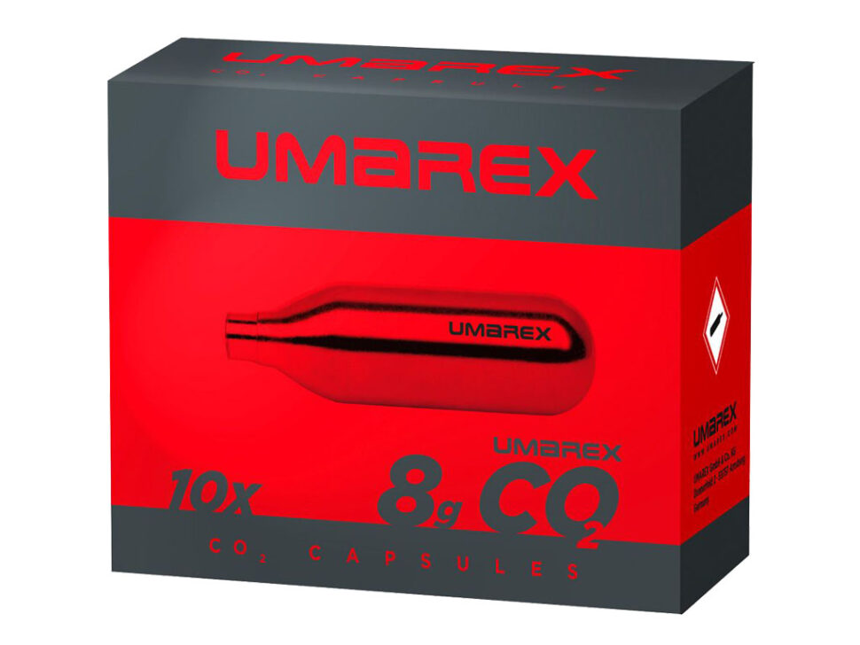 Umarex T4E Co2 Capsule 8 gr. 10 piece.