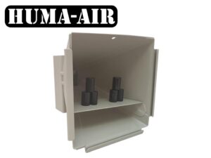 Pellet Catcher Metal 14x14 With Metal Drums